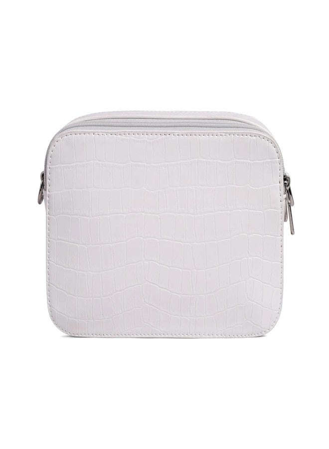 Lino Perros Womens White Hand Bag - Image 5