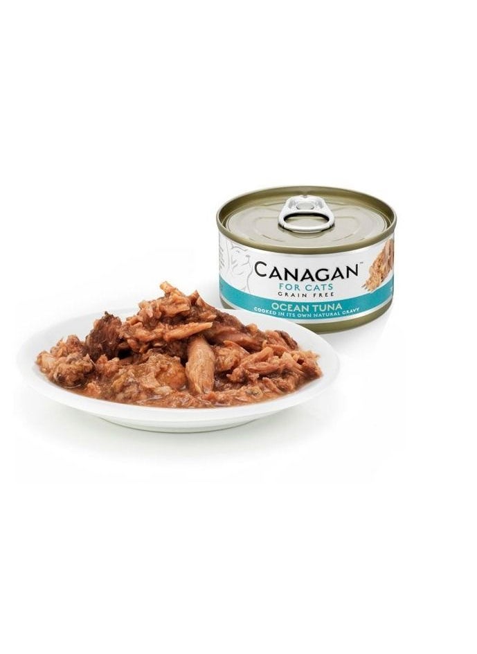 Canagan - Canagan Ocean Tuna Cat Tin Wet Food 12X75g - Image 1