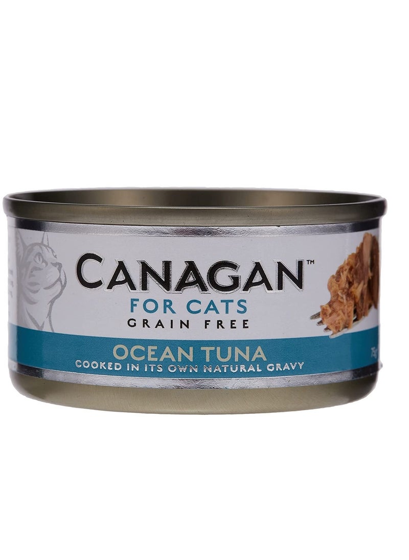 Canagan - Canagan Ocean Tuna Cat Tin Wet Food 12X75g - Image 1