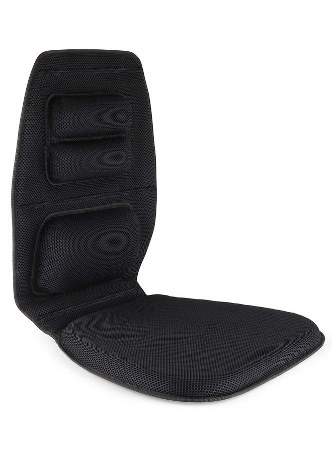 FOMI Premium Gel Cushion and Firm Back Support Seat Cushion Pad and Upper Lower Thoracic and Lumbar Pillow for Car Office Chair Pressure Sore Coccyx Pain Relief Posture Aid Grid Gel - Image 2