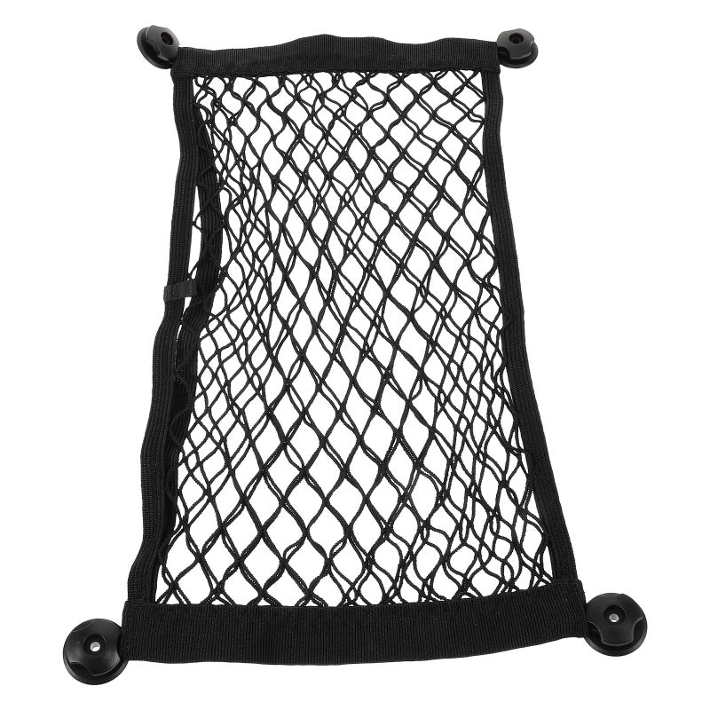 2pcs Net Stretchable Mesh Organizer Car Storage Net Car Trunk Organizer - Image 2