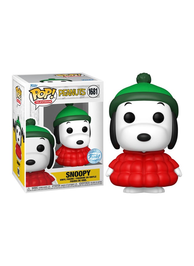 Funko - Funko Pop! Animation: Peanuts S7 Snoopy In Coat With Chase Exclusive Vinyl Figure - Image 1