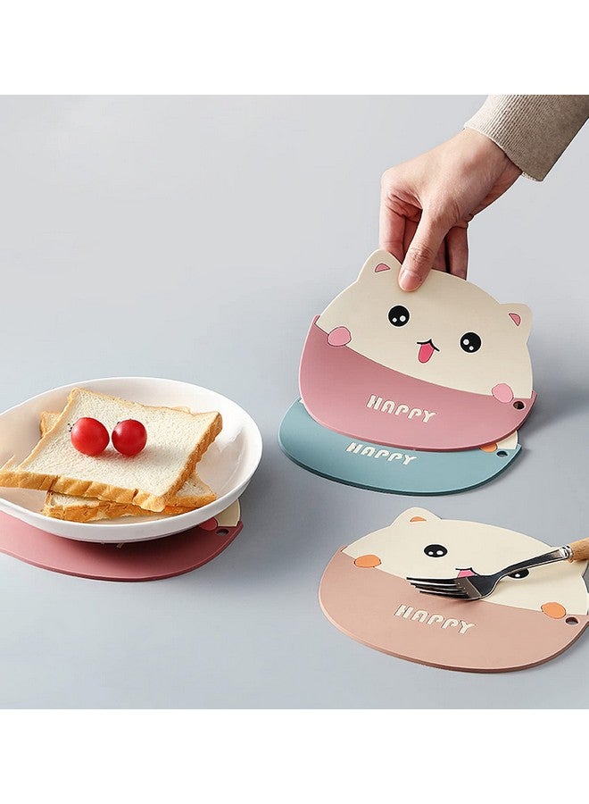 تسوق wolpin وWolpin Table Coasters Set of Cats Heat Insulation