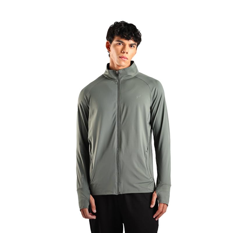 BLUE TYGA Sunscreen Jacket ICE Pro – UPF 50+ Cooling Jacket for Men & Women | Cool Rush Pro Tech, UV Protection, Breathable, Sweat-Wicking, Anti-Microbial, Lightweight Sun Hoodie for Outdoor Sports & Travel - Image 1