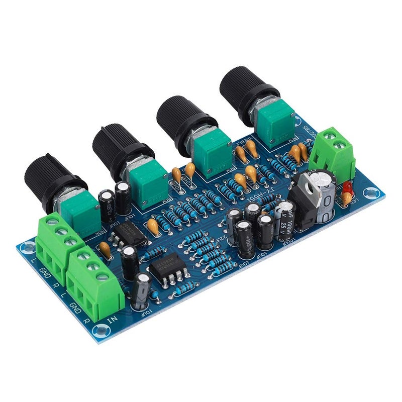لوحة عرض مكبر صوت مسبق مزودة بمصدر طاقة واحد مع تحكم في مستوى الصوت ونغمة طقم مكبر صوت HiFi - Image 2