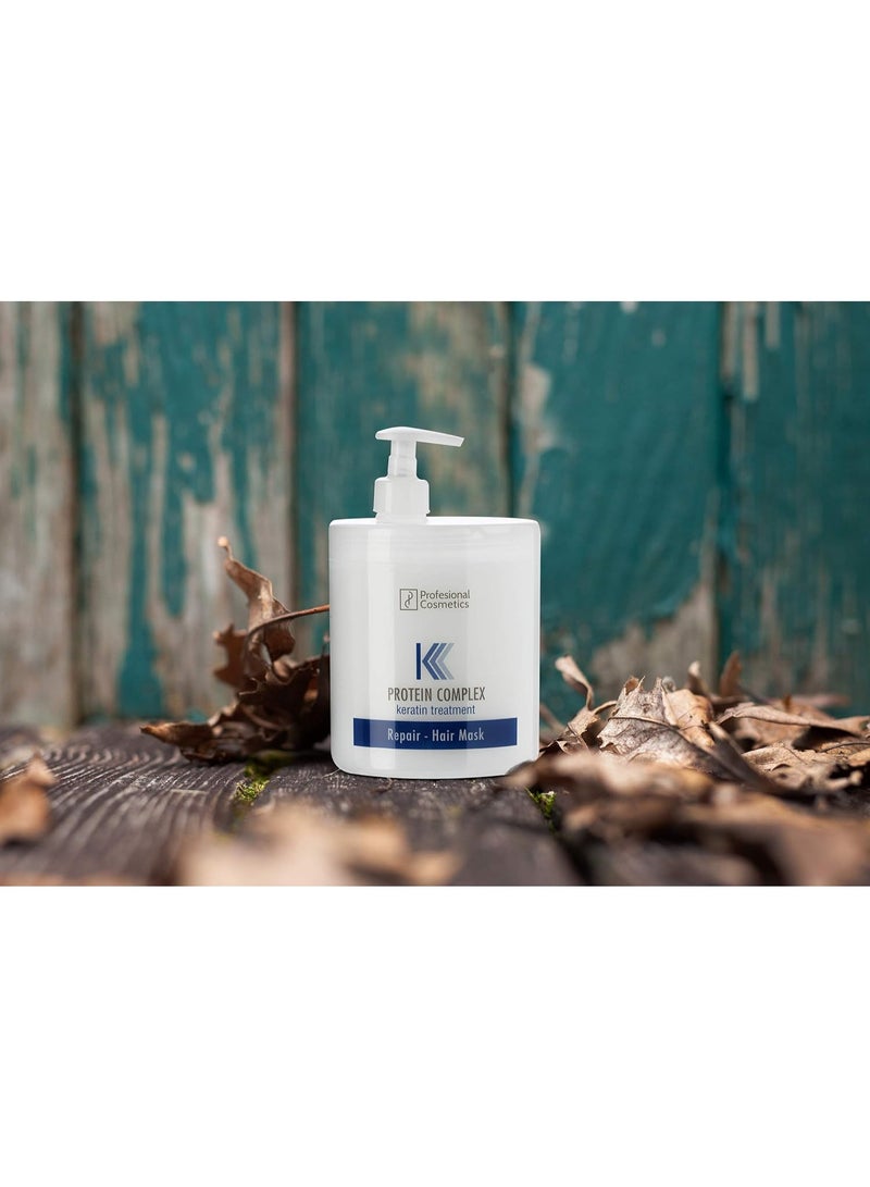 بروفشنال كوزماتيكس قناع إصلاح الشعر بمركب البروتين من بروفيشنال كوزمتكس، 1000 مل - Image 3