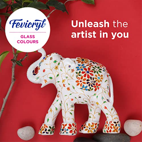 Pidilite Hobby Ideas - Glass Colours - 10 Shades - Image 5