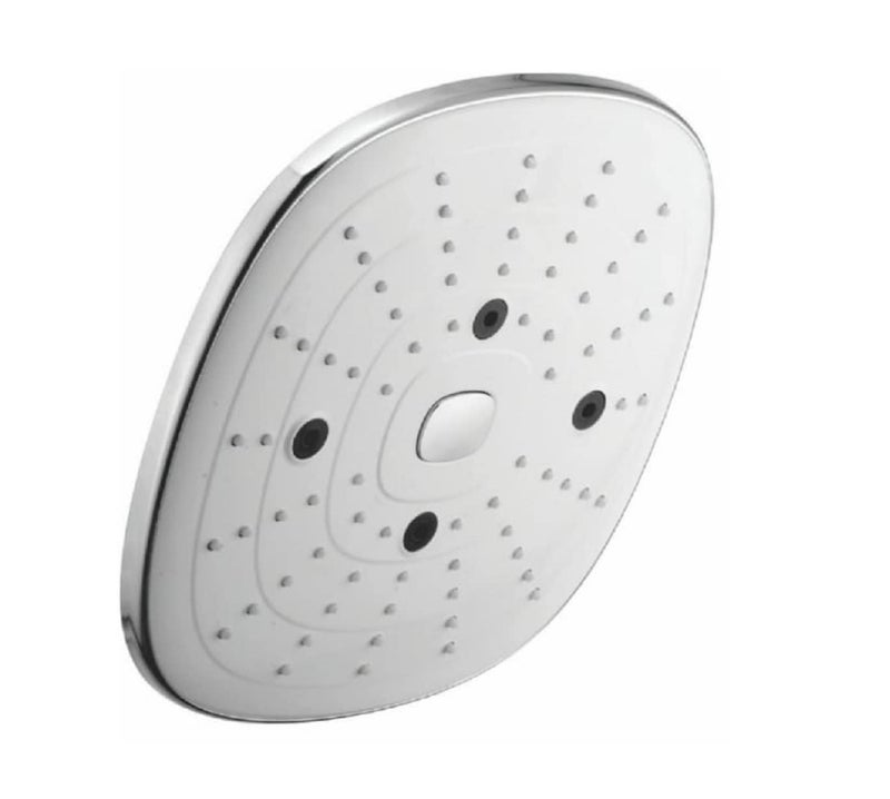 KYOTO (LOOPY) Wall Mounted ABS CP Over Head Shower 10" inch Without Arm High Pressure Water Saving Filtered Adjustable MULTI FLOW & Rainfal & Rain Spray Overhead Shower for Bathroom Accessories - Image 1