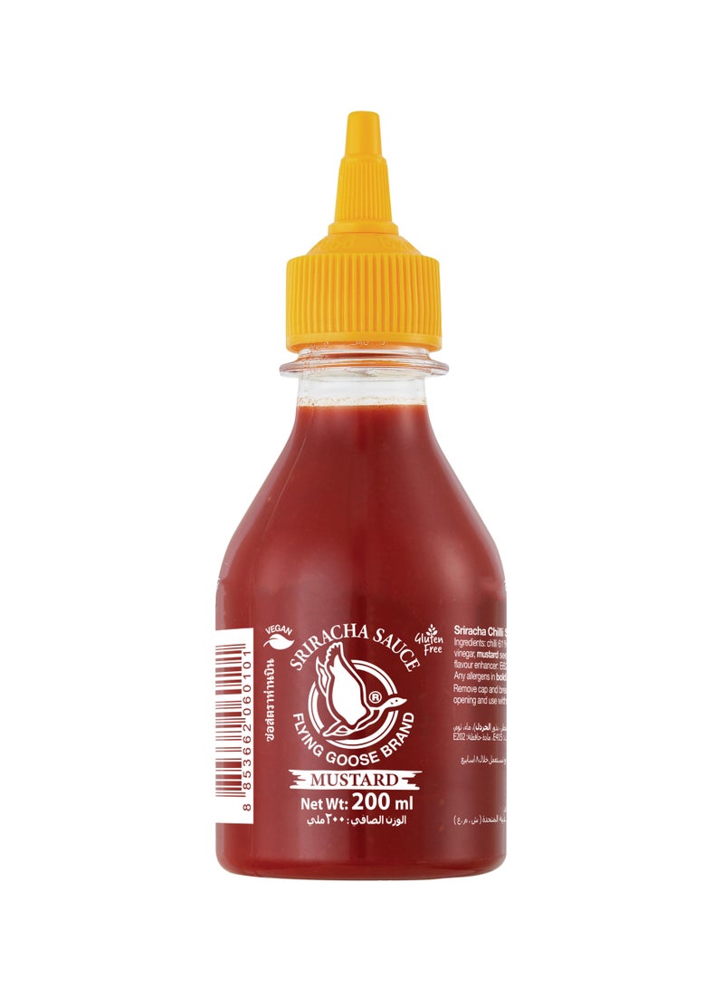 Flying Goose Sriracha Sauce Mustard 200ml - Image 1