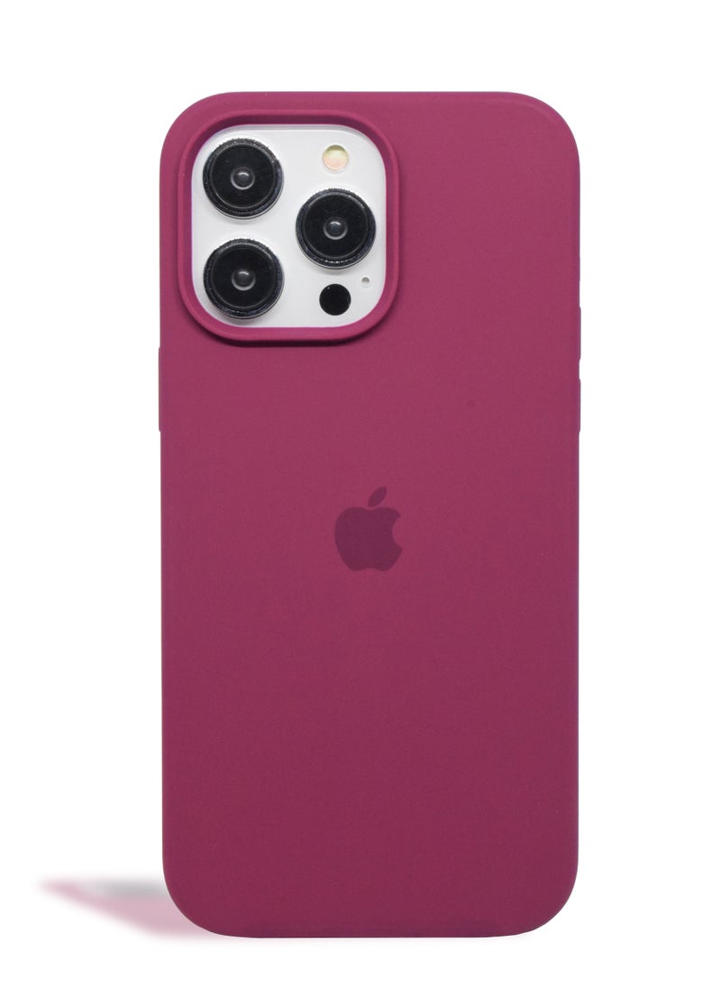 Houmt - iPhone 15 Pro Case 6.1 Inch Liquid Gel Silicone iPhone 15 Pro Cover Inside Microfiber Soft Silky Touch Anti-Scratch Thin Shockproof Cover Compatible with iPhone 15 Pro - Image 1