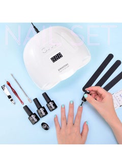 36 Pcs Gel Nail Polish Kit With U V Light 120W Lamp 33 Colors Gel Polish, All-In-One Nail Manicure Tools - pzsku/ZDFBD198B5CFC13D74483Z/45/_/1733729763/a7d7da7e-a3a5-49ec-bf89-1ed6f0cfe485