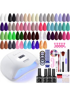 36 Pcs Gel Nail Polish Kit With U V Light 120W Lamp 33 Colors Gel Polish, All-In-One Nail Manicure Tools - pzsku/ZDFBD198B5CFC13D74483Z/45/_/1733729775/13a58213-fd45-46bd-9de1-0619eca201dc