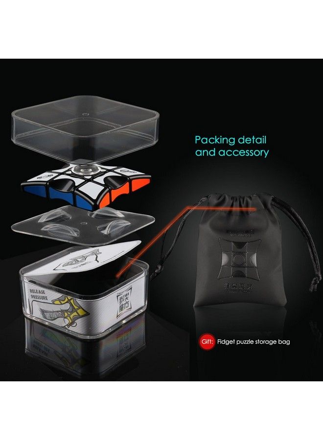 D-FantiX Fidget Spinner Cube 1X3X3 Floppy Cube Puzzle Spinner Antianxiety Fidget Toys For Kids Adults - Image 4