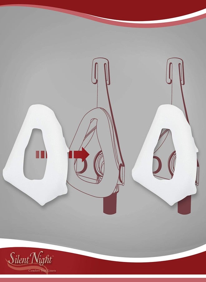 Silent Night Full Face Cpap Mask Liners - Reduce Noisy Air Leaks and Painful Blisters - Cpap Supplies and Accessories - Medium - Image 4