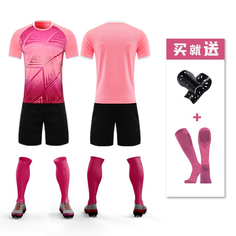 Generic Mens Soccer Jersey Set Customizable Light pink