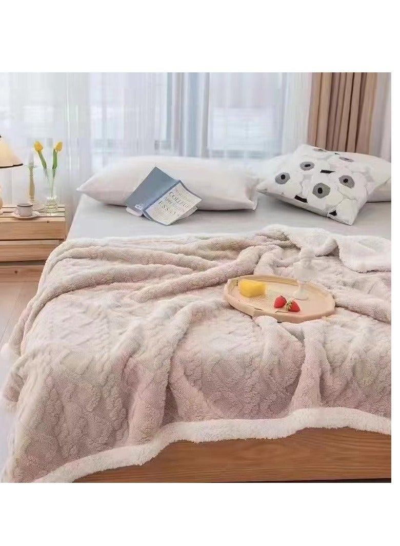 Velvet Touch Blanket – Super Soft Blanket – Plush Flannel  Comfort | King Size 230x200cm