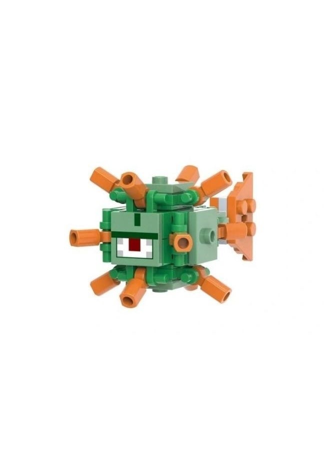 Generic - Custom Series 6 Minifigure Toy Set – and Creatures Collection – Build Your Own Adventure with Iconic Characters - Image 1