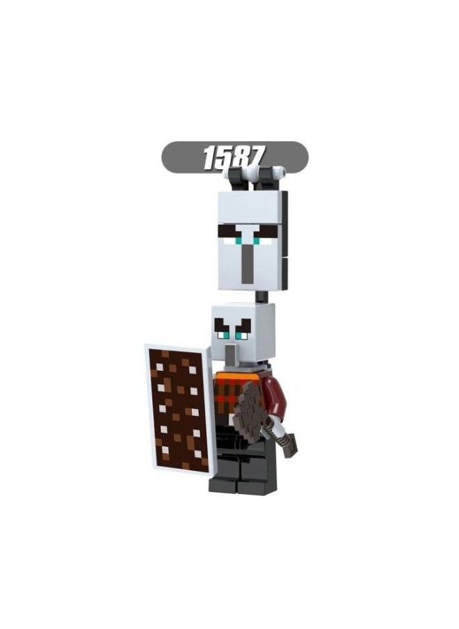 Generic - Custom Series 6 Minifigure Toy Set – and Creatures Collection – Build Your Own Adventure with Iconic Characters - Image 1