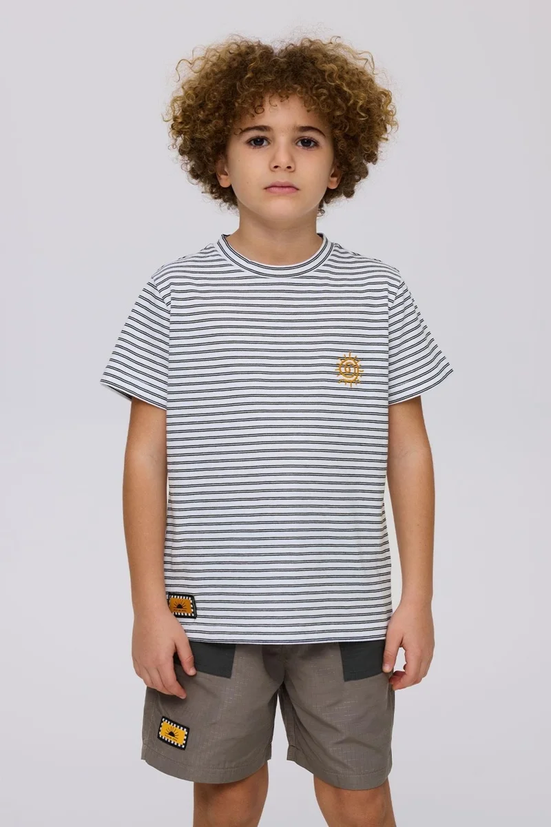 NEBBATI - Invalid brand Bg Store Boy Striped Tshirt