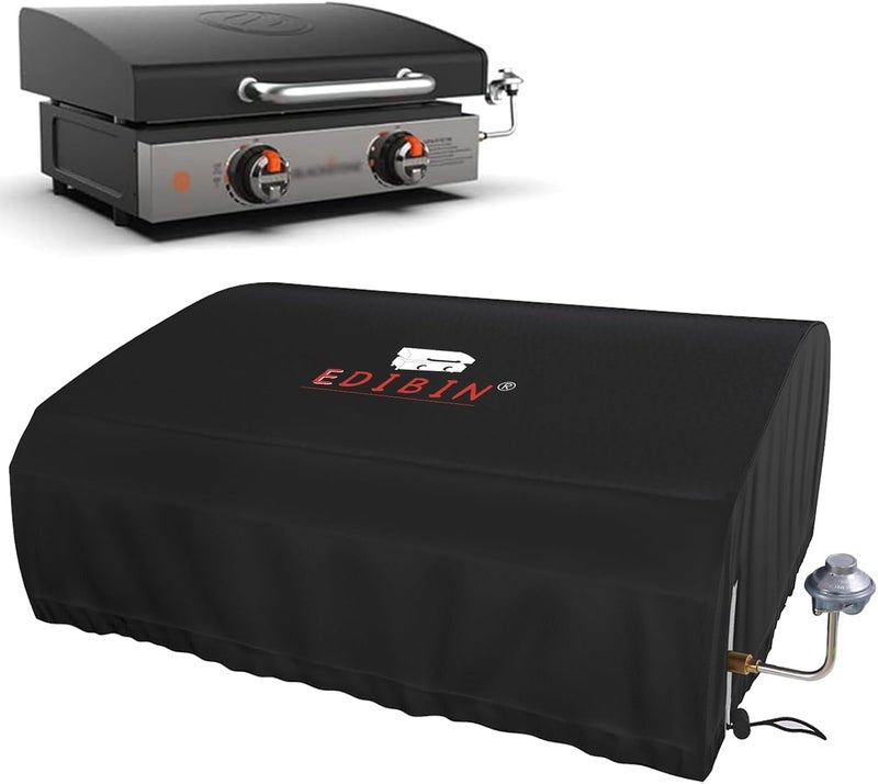 EDIBIN 22 inch Griddle Cover for Blackstone 22 inch Tabletop Griddle with Hood, Waterproof 900D Heavy Duty Polyester 22" Grill Cover for Blackstone 22" Tabletop Griddle 1813 - Image 1
