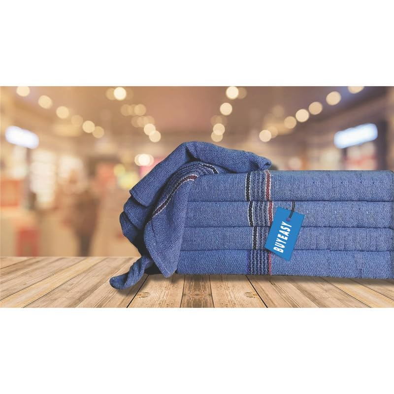 BUYEASY Mop Cloth for Floor Cleaning Pocha for Floor Cleaning Floor Cleaner Mop Pocha Floor mop Dry Mop for Sweeping Floor Dusting Cloth pocha for Home Cleaning Size60x60cm Pack of 4 - Image 1