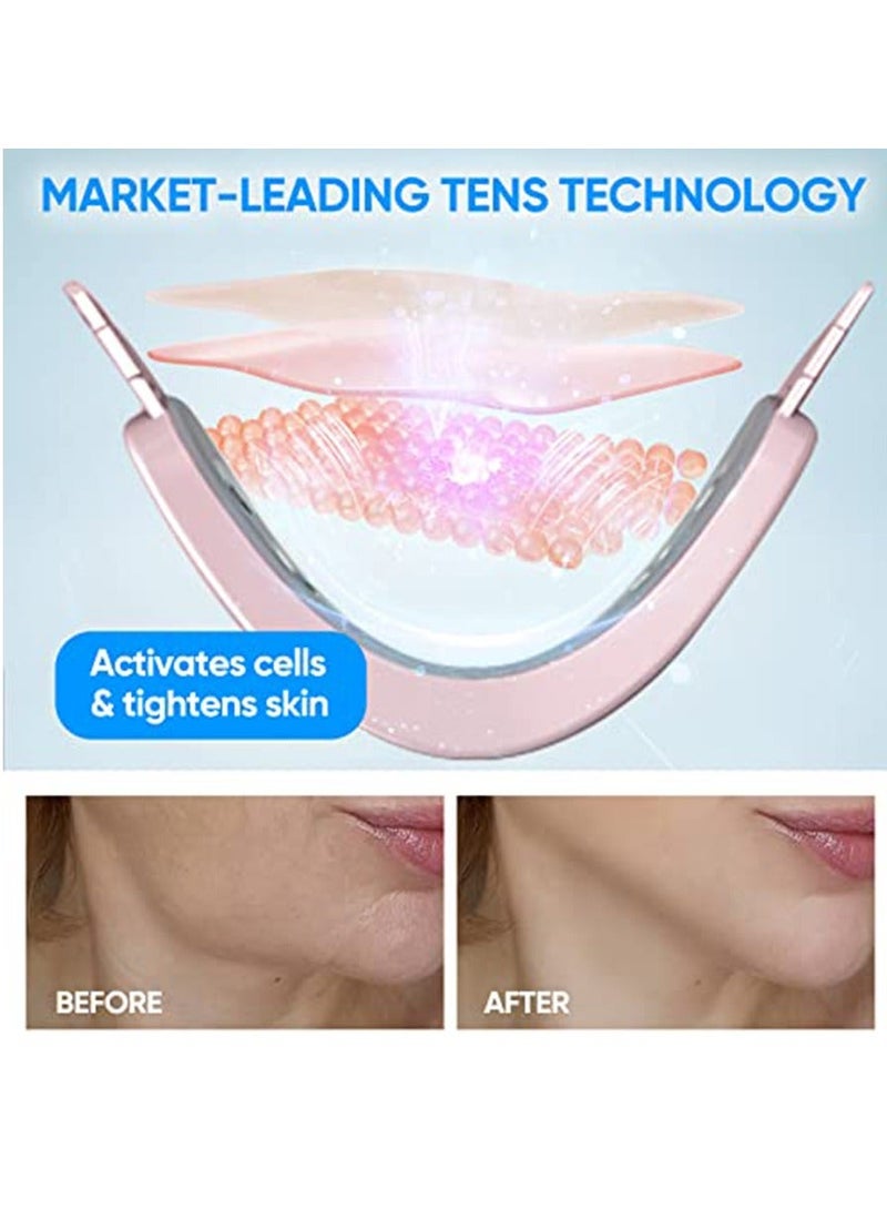 Loquat Electric Intelligent V-Shape Face Shaping Massager, Double Chin Reducer, Anti Aging Wrinkles Chin Slimming V Line Face Lifting Machine, Improve Facial Contour and Skin - Image 5