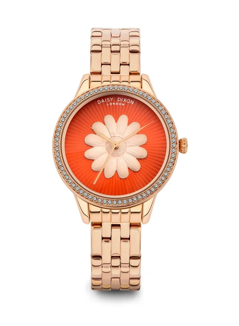 DAISY DIXON LONDON Lily Quartz Analog Watch With Clutch