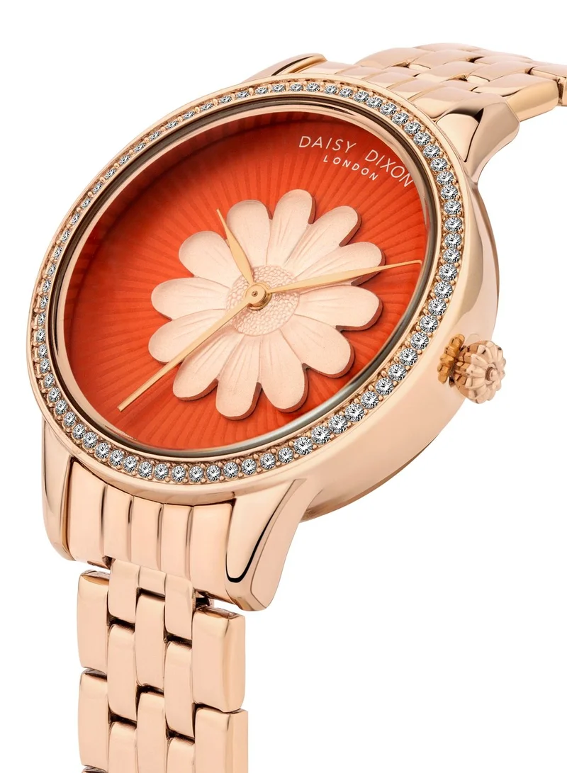 DAISY DIXON LONDON Lily Quartz Analog Watch With Clutch