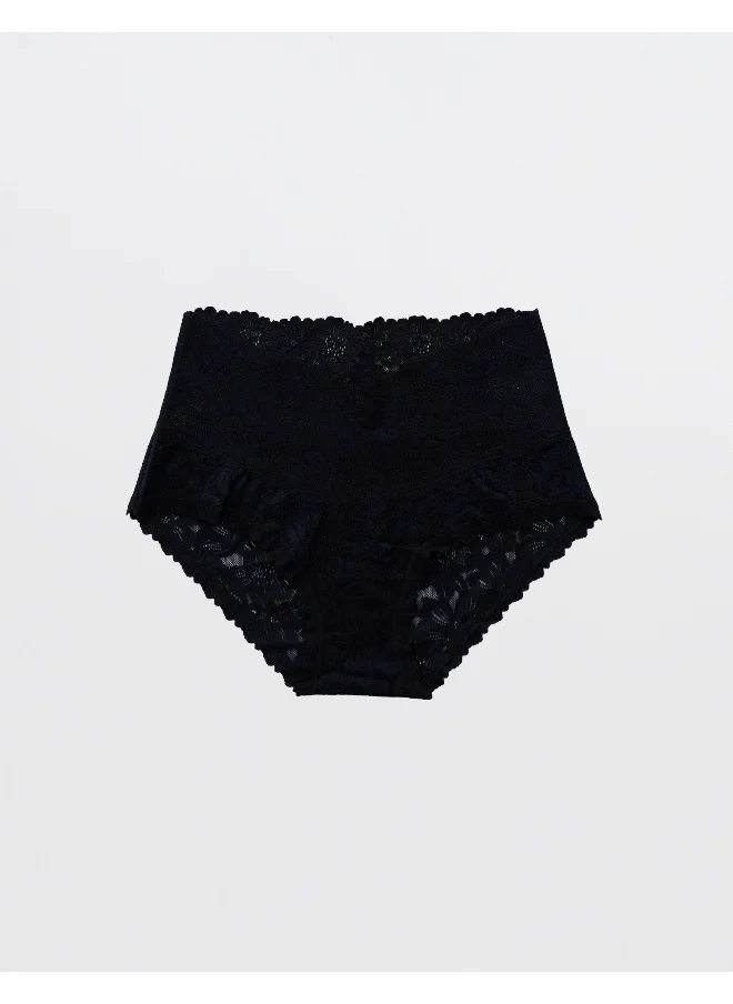 Aerie Show Off Rosey Lace Boybrief Underwear