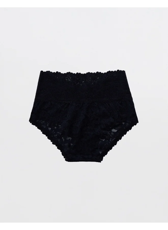 Aerie Show Off Rosey Lace Boybrief Underwear