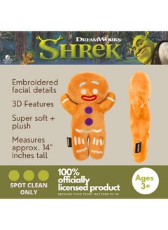 Shrek The Gingerbread Man Holiday & Christmas Bedding Super Soft Plush Cuddle Pillow Buddy, (Officially Licensed Product) - pzsku/ZDFBDB1D51CB405FA4A23Z/45/_/1732773663/39c042a9-95e1-4aa0-8f21-fae929a81f45