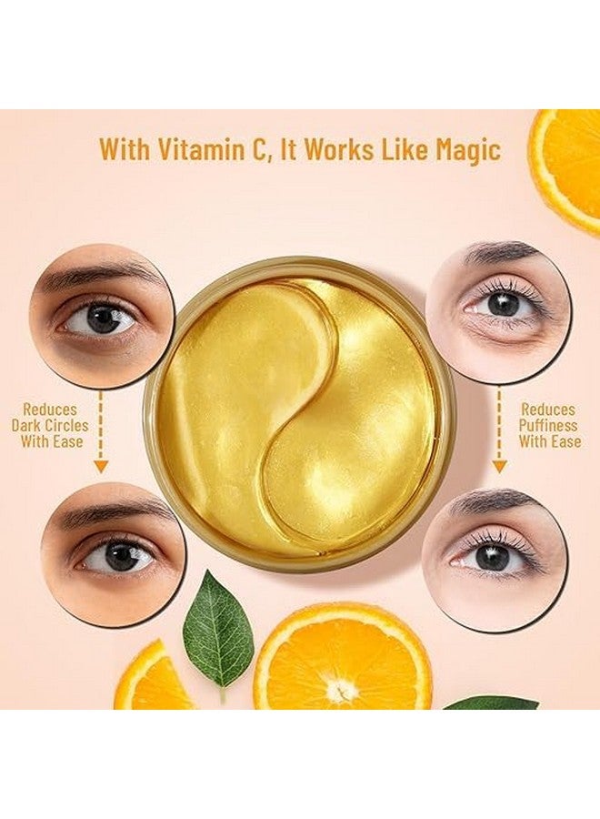 GOVINDGOPAL Anti Wrinkle Eye Serum Patch| Treats Dark Circles, Fine Lines And Wrinkles | Enriched With Collagen And Aloe Vera Extract | Shade -Gold, 60 Pcs 1 box - Image 3