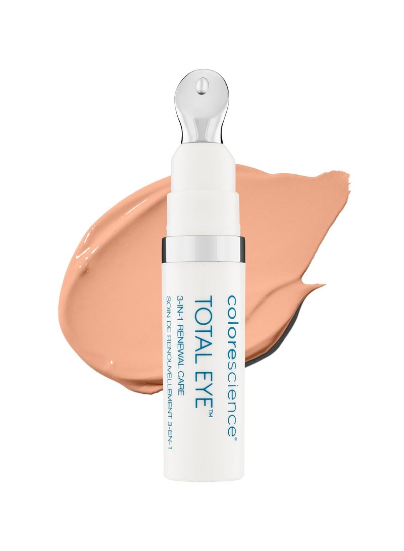 كولور ساينس Colorescience Total Eye 3-in-1 Renewal Therapy SPF 35, 0.23 Fl Oz, Medium - Image 1
