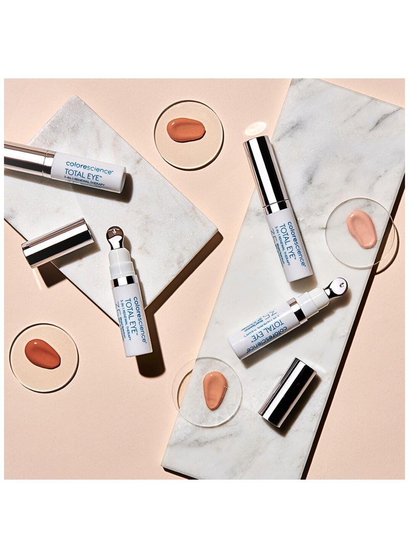 كولور ساينس Colorescience Total Eye 3-in-1 Renewal Therapy SPF 35, 0.23 Fl Oz, Medium - Image 5