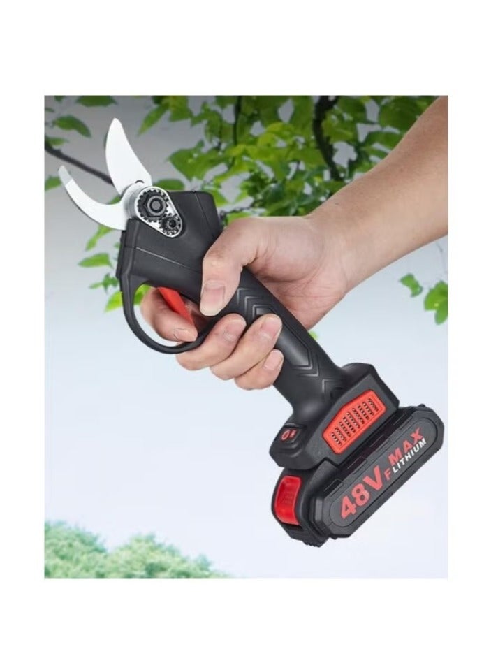 YelaJoy Cordless Electric Pruning Shears Portable Tree Trimmer, Replaceable Blades, 30mm Cutting Diameter, and 1x 15000mAh Batteries for Gardening - Image 2