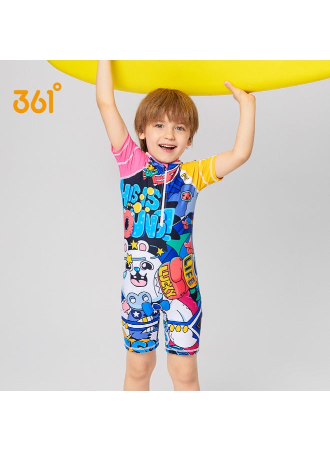 361 Children's Swimsuit, Boy, Boxer, Swimsuit, Baby Boy, Breathable Quick-dry Swimming Suit