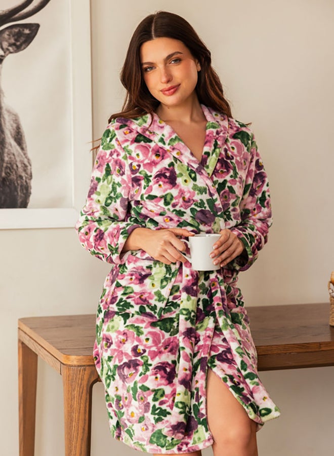 Familia Homewear Floral Robe - Image 3