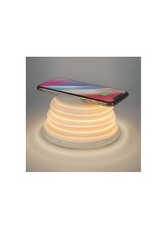 Momax Q.LED Rainbow Wireless Charging Ambient Light QL2 - White  - Image 1