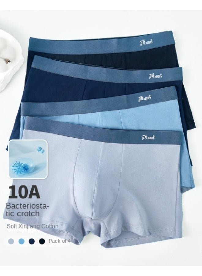 Top melon Pairs Of Men's Underwear [95% Long Staple Cotton, Antibacterial Gusset] Soft Stretch Cotton Breathable Boxer Briefs For Men - Image 1