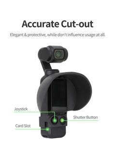 SYOSI Screen Hood Sunshade Cover, Fit for Dji Osmo Pocket 3, Sun Hoods for Dji Osmo Pocket 3, Anti-Glare, Accessories for Dji Osmo Pocket 3, Compact and Lightweight, Protect the Controller, Reduce the Glare  - Image 2