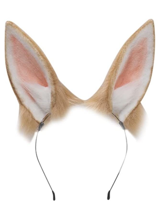 إسكدنيا Rabbit Ear Headband, Cute Bunny Ears Cosplay Headband Anime Animal Party Costume Accessories for Girls Boys - Image 1