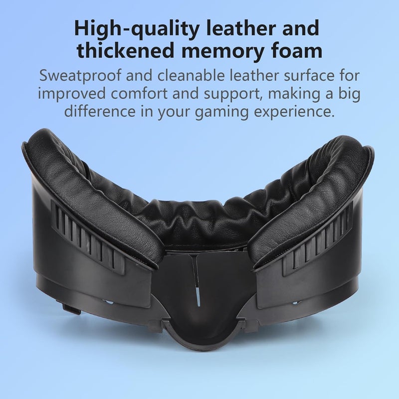 VR Face Fit Pad for Quest 3, Soft PU Replacement Face Pad, Breathable Ice Silk Cotton, Air Circulation Design Accessories - Image 5