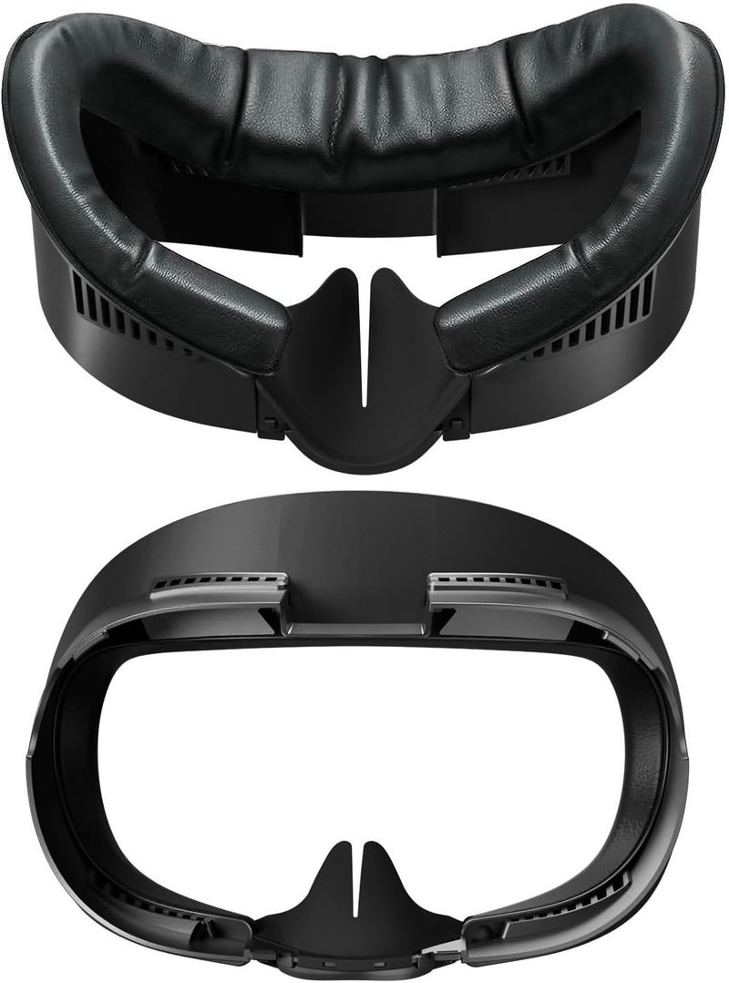 VR Face Fit Pad for Quest 3, Soft PU Replacement Face Pad, Breathable Ice Silk Cotton, Air Circulation Design Accessories - Image 2