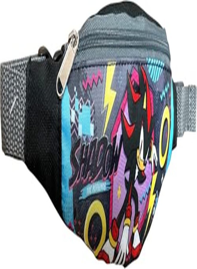 روز حقيبة خصر صغيرة للأولاد من سلسلة سونيك ذا هيدجهوج - شادو، حقيبة خصر للهاتف للأطفال من شادو (شادو) - Image 3