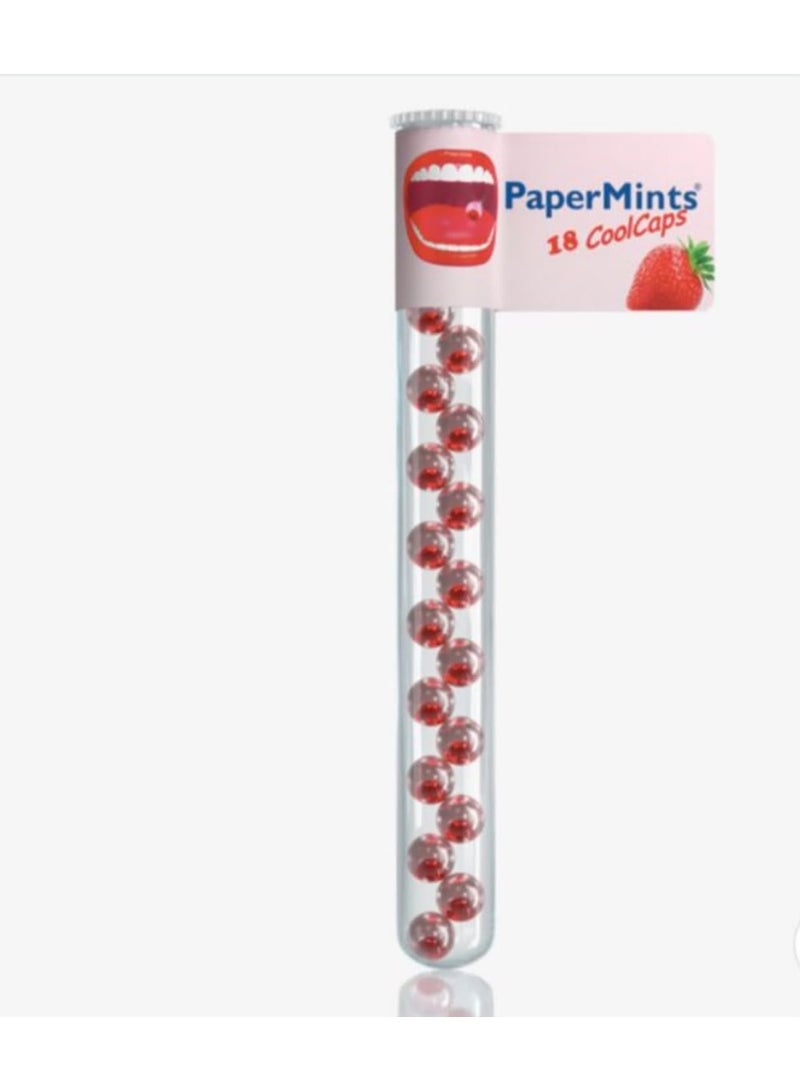18 Cool Caps Strawberry Pearls