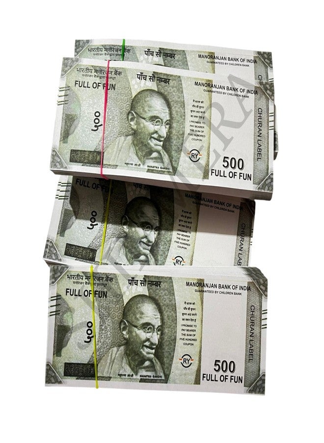 Shimmera Manoranjan Bank ₹500 Toy Money | Dummy Currency for Kids Play & Content Creators - Image 5