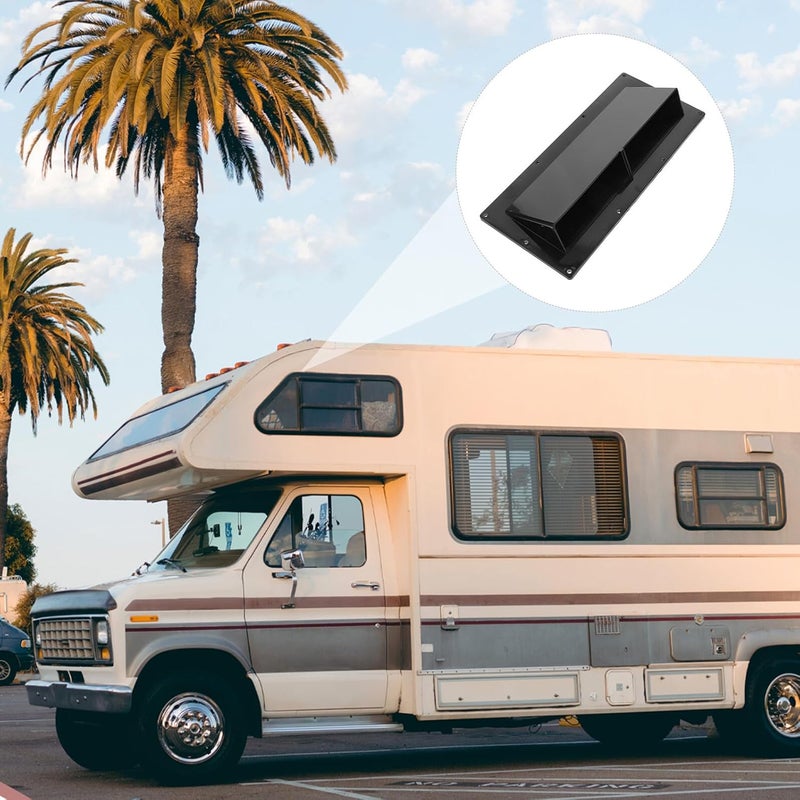 Rv Floor Vent Cover for Camper Exhaust Vent Black Compatible with Range Hood - Image 4