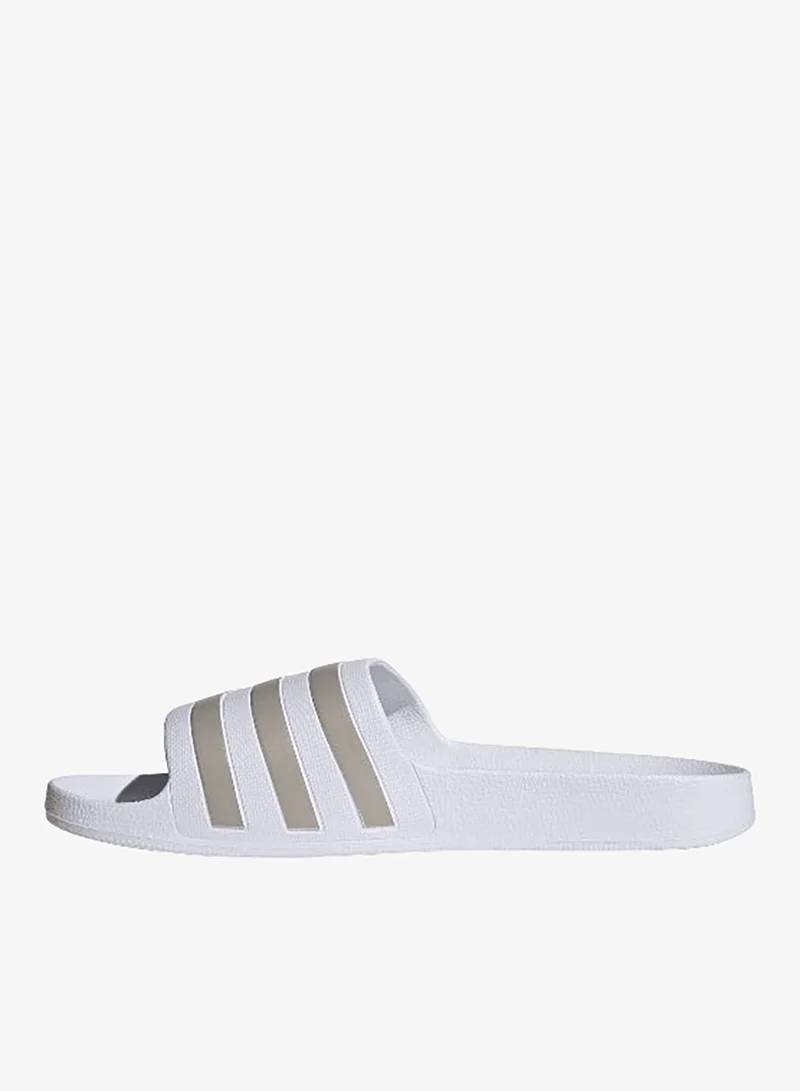 Adidas White Adilette Aqua Slides  | Best Price UAE