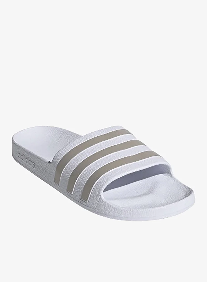 Adidas White Adilette Aqua Slides  | Best Price UAE