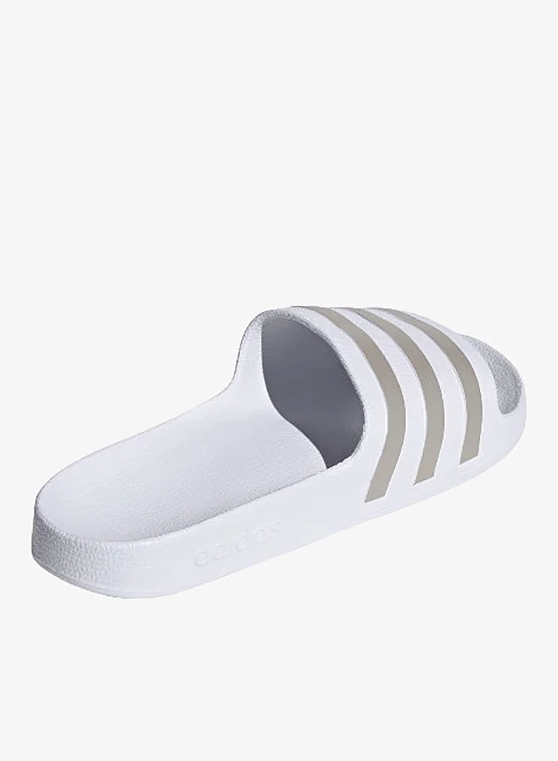 Adidas White Adilette Aqua Slides  | Best Price UAE